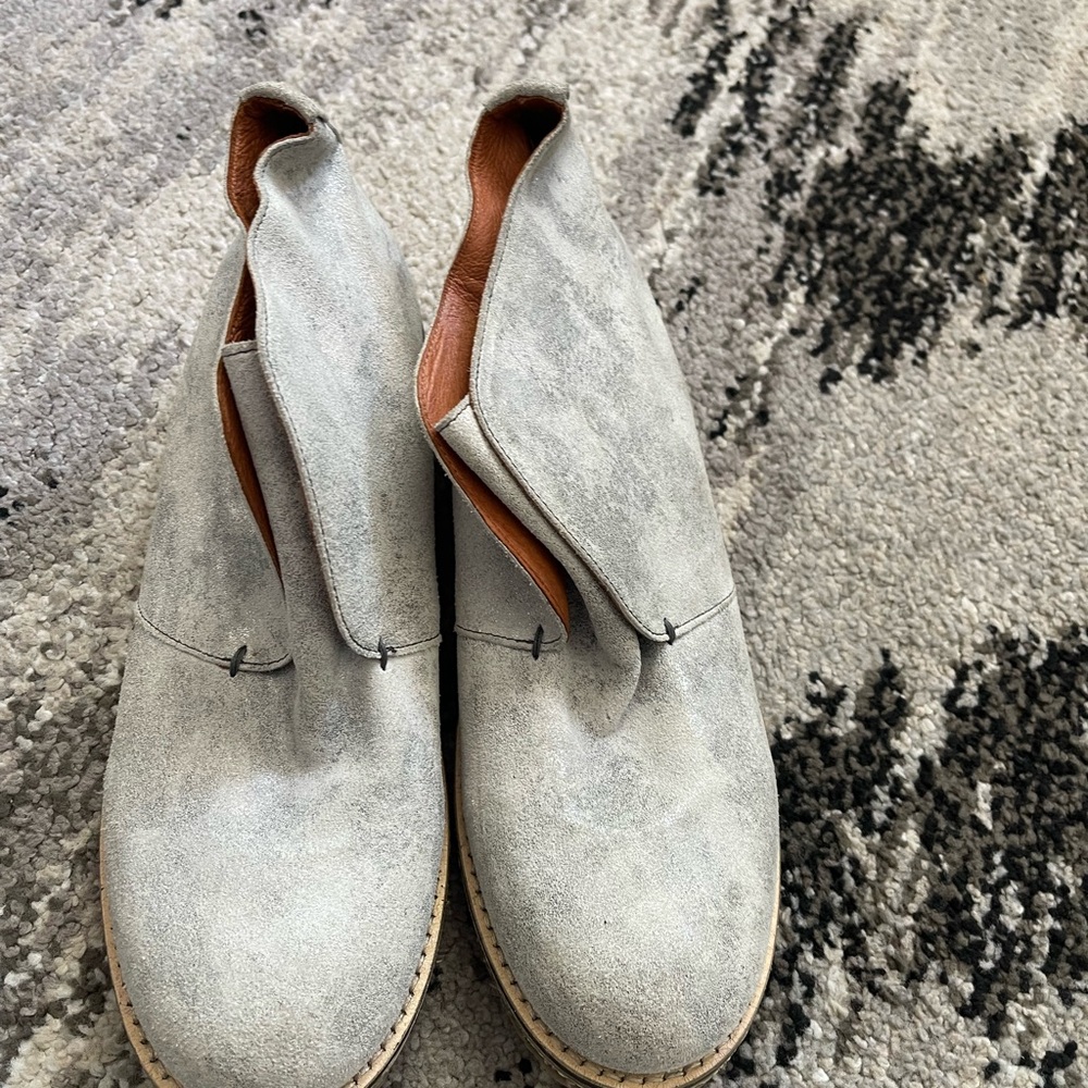 Gray Ankle Boots for Women